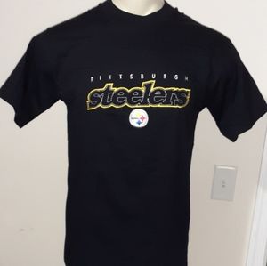 Vintage Pittsburgh Steelers Single - Stitch Graphic T - Shirt Size M